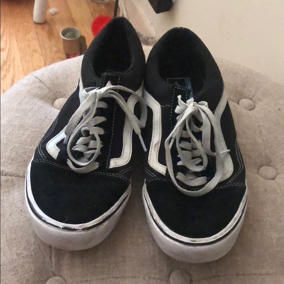 mens white vans size 9
